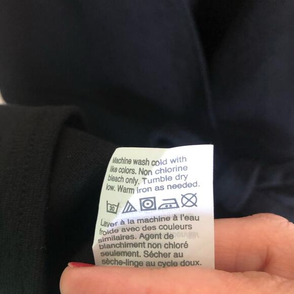 NWT J. Crew Factory Black Ponte Wrap Tie Waist Dress Sleeveless V-Neck - XXS - Picture 11 of 12